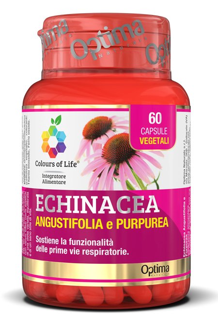COLOURS OF LIFE ECHINACEA 60 CAPSULE VEGETALI 500 MG