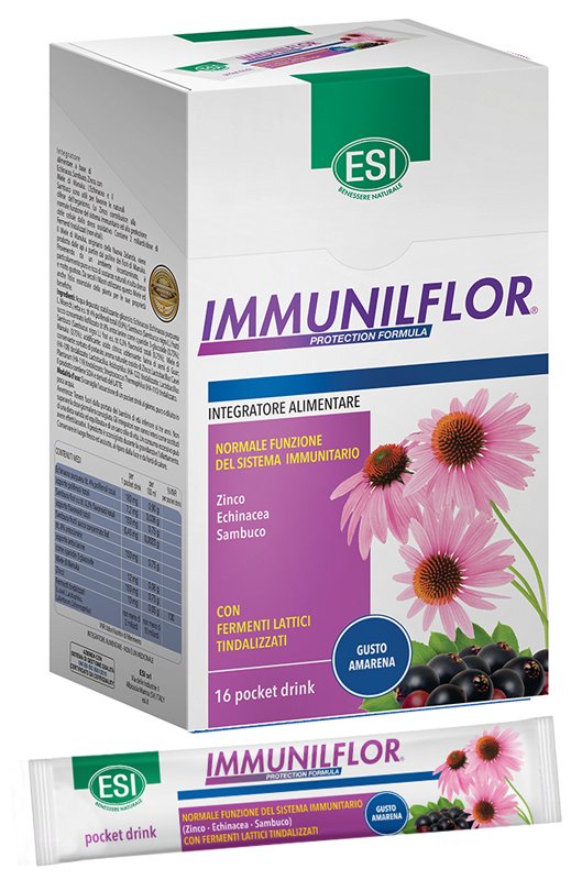 ESI IMMUNILFLOR POCKET DRINK 16 POCKET DRINK