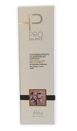 HINO NATURAL SKINCARE PRO BALANCE COMBINATION CLEANSING LOTION DETERGENTE PELLI MISTE 200 ML