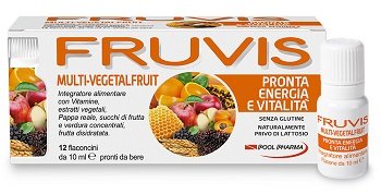 FRUVIS MULTI-VEGETALFRUIT PRONTA ENERGIA E VITALITA%27 12 FLA CONCINI DA 10 ML