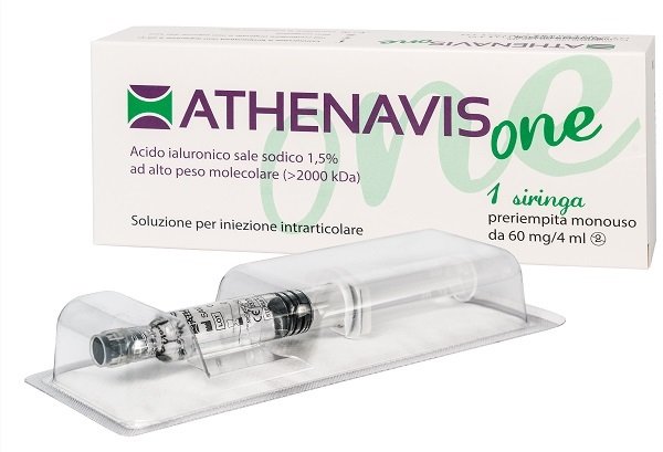 SIRINGA INTRA-ARTICOLARE ATHENAVIS ONE ACIDO IALURONICO 1,5% 4 ML
