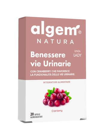 ALGEM LADY BENESSERE VIE URINARIE 20 CAPSULE 710 MG