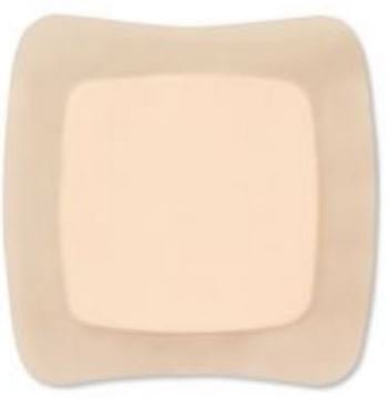 MEDICAZIONE HYDROFIBER STERILE ADESIVA IN SCHIUMA ASSORBENTE 10X10 10 PEZZI