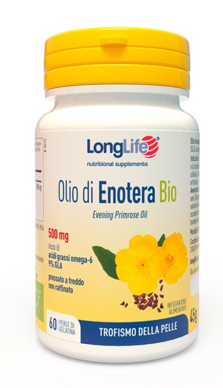 LONGLIFE OLIO ENOTERA BIO 60 PERLE 500 MG