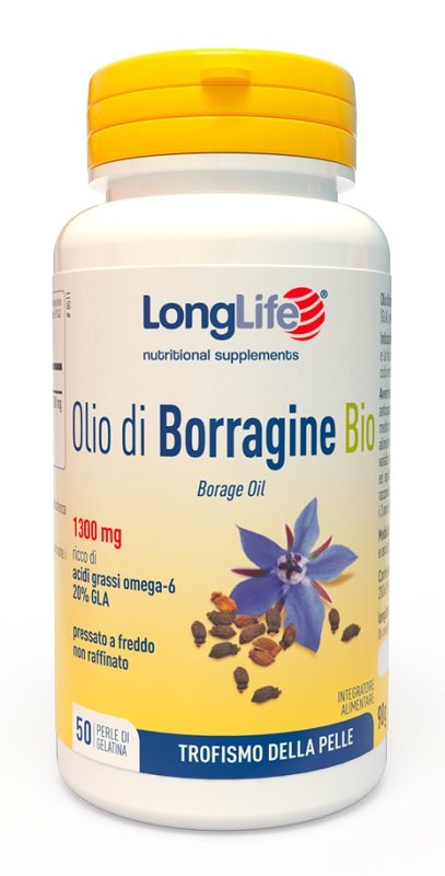LONGLIFE OLIO BORRAGINE BIO 50 PERLE