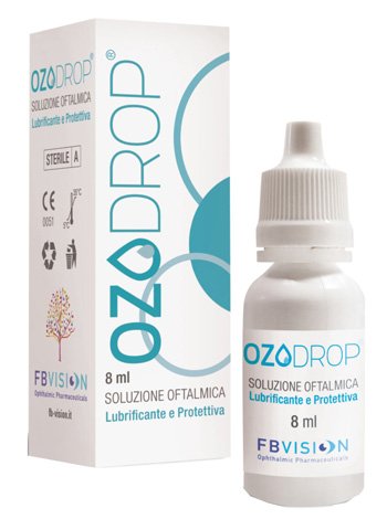 OZODROP LIPOZONEYE SOLUZIONE OFTALMICA BASE DI OLIO OZONIZZATO IN FOSFOLIPIDI 8 ML