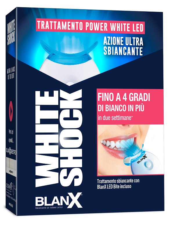 BLANX WHITE SHOCK TRATTAMENTO POWER WHITE GEL 30 ML CON BITE