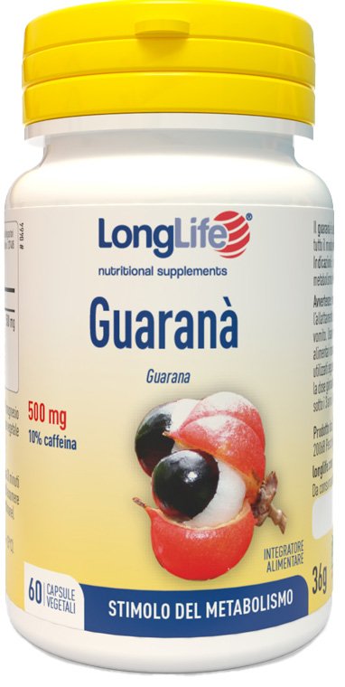 LONGLIFE GUARANA%27 60 CAPSULE VEGETALI