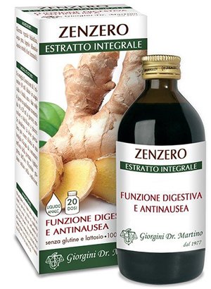 ZENZERO ESTRATTO INTEGRALE 200 ML
