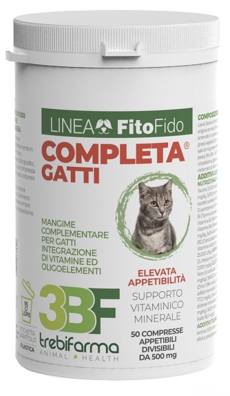 COMPLETA GATTI 50 COMPRESSE BARATTOLO 25 G