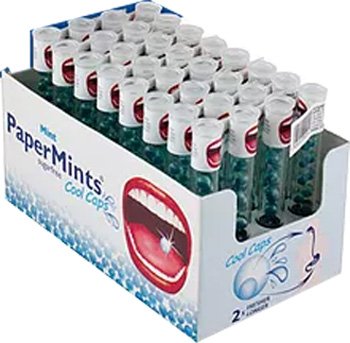 COOLCAPS ESPOSITORE CONTENENTE 32 FIALE DA 18 PERLE CADAUNA