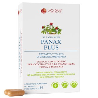 PANAX PLUS GINSENG AMERICANO 60 CAPSULE