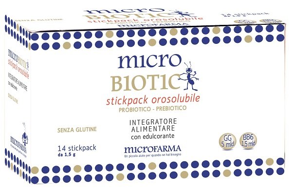 MICROBIOTIC STICK PACK 14 BUSTINE