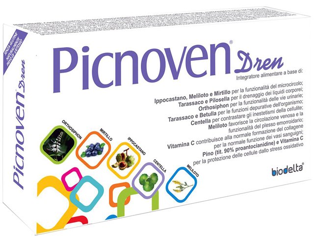 PICNOVEN DREN 100 COMPRESSE 62 G