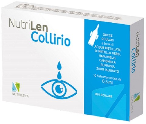 NUTRILEN COLLIRIO 10 FLACONCINI MONODOSE 0,5 ML