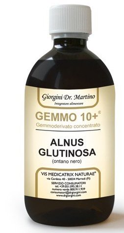 GEMMO 10+ ONTANO NERO 500 ML LIQUIDO ANALCOLICO