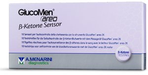 STRISCE MISURAZIONE CHETONEMIA GLUCOMEN AREO B-KETONE SENSOR 10 PEZZI