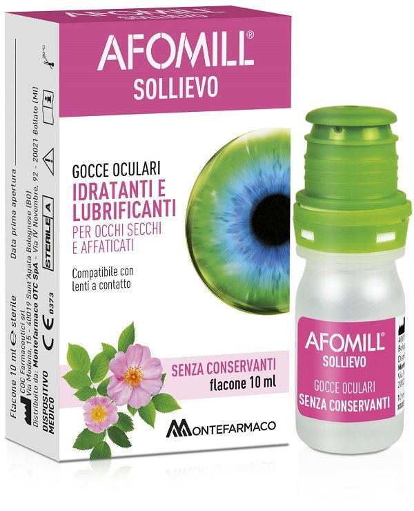 AFOMILL SOLLIEVO GOCCE OCULARI SOLLIEVO OCCHI 10 ML