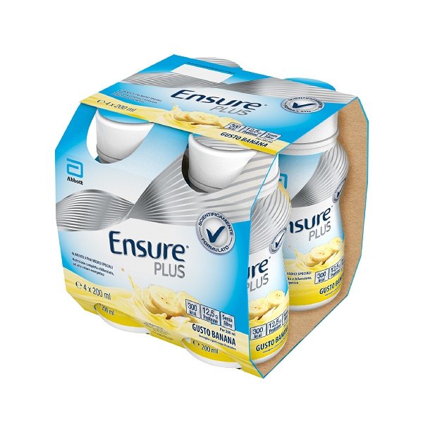 ENSURE PLUS BANANA 4 BOTTIGLIE DA 200 ML