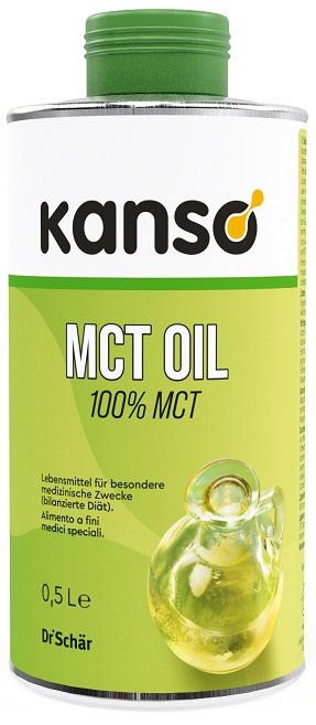 KANSO MCT OIL 100% OLIO DI ACIDI GRASSI 500 ML