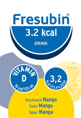 FRESUBIN 3,2 KCAL DRINK MANGO 4 X 125 ML