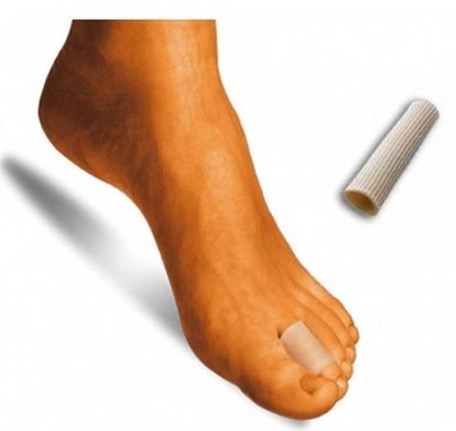 ORIONE OK PED G106 TUBO PROTEGGI DITA GEL POLIMERO RIVESTITO L 1 PEZZO