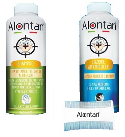 ALONTAN LOZIONE ANTIPEDICULOSI 200 ML + SHAMPOO 200 ML