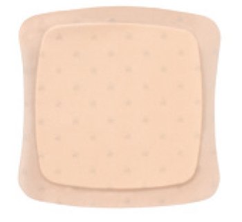 MEDICAZIONE STERILE IN SCHIUMA POLIURETANO IDROCELLULARE AQUACEL AG FOAM ADESIVA 8X8 CM 10 PEZZI