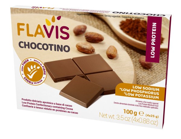 FLAVIS CHOCOTINO 4 PORZIONI DA 25 G