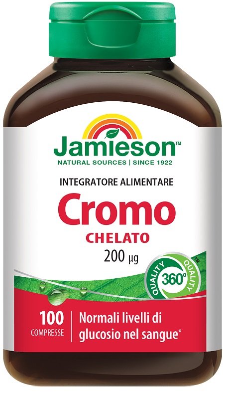 JAMIESON CROMO CHELATO 100 COMPRESSE