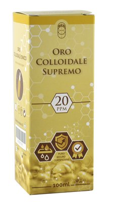 ORO COLLOIDALE SUPREMO 20PPM 100 ML