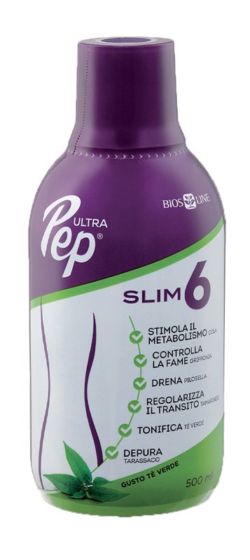 ULTRA PEP SLIM 6 TE%27 VERDE 500 ML BIOSLINE