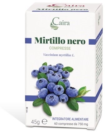 CAIRA MIRTILLO NERO 60 COMPRESSE