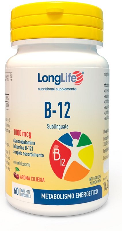 LONGLIFE B12 1000 MCG 60 TAVOLETTE