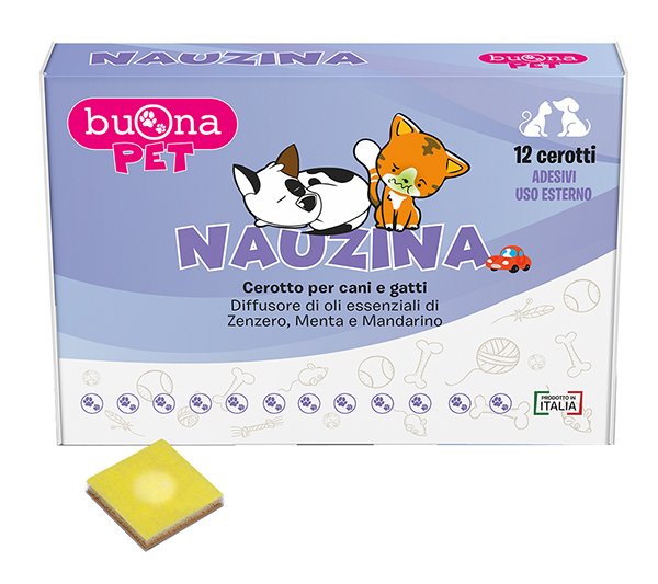 NAUZINA CEROTTO DIFFUSORE CANI GATTI 12 PEZZI