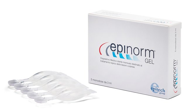 EPINORM GEL TRATTAMENTO LESIONI CUTANEE DA EPISIOTOMIA 5 MONODOSE 3 ML