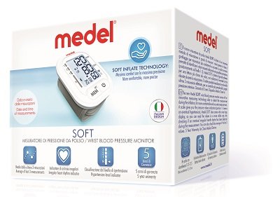MEDEL SOFT MISURATORE DI PRESSIONE DA POLSO