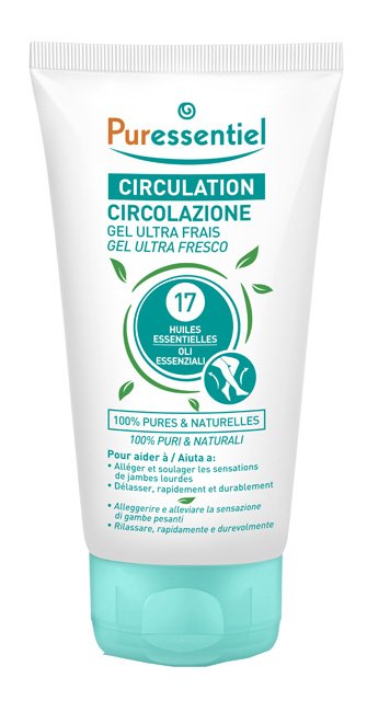PURESSENTIEL GEL ULTRA FRESCO CIRCOLAZIONE 17 OLI ESSENZIALI 125 ML