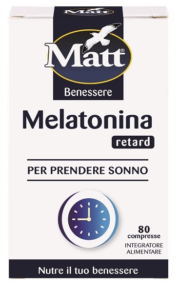 MATT BENESSERE MELATONINA RETARD 80 COMPRESSE