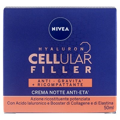 NIVEA HYALURON CELLULAR FILLER ANTI-GRAVITA%27 CREMA NOTTE ANTI-ETA%27 50 ML