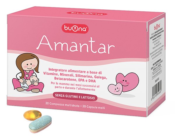 AMANTAR 20 COMPRESSE + 20 CAPSULE