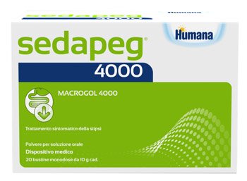 SEDAPEG 4000 20 BUSTINE MONODOSE X 10G HUMANA