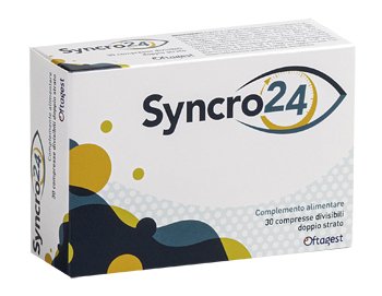 SYNCRO24 30 COMPRESSE DIVISIBILI BISTRATO