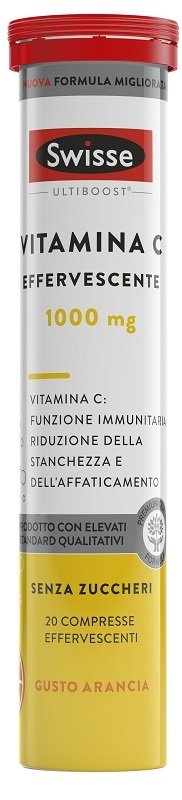 SWISSE VITAMINA C EFFERVESCENTE 20 COMPRESSE