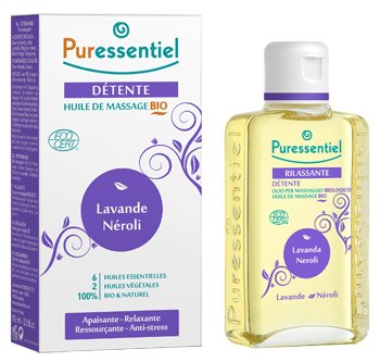 PURESSENTIEL OLIO MASSAGGIO BIO RILASSANTE