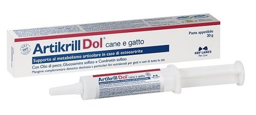 ARTIKRILL DOL CANE GATTO PASTA APPETIBILE 30 G