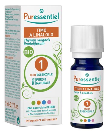 PURESSENTIEL LINO LINALOLO OLIO ESSENZIALE BIO 5 ML