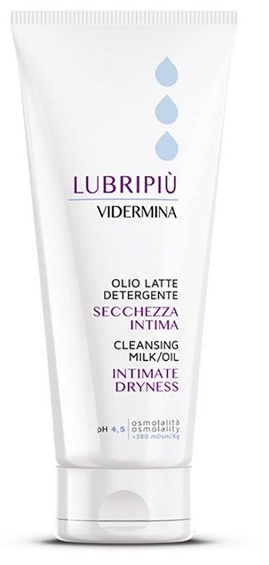 VIDERMINA LUBRIPIU%27 OLIO LATTE DETERGENTE SECCHEZZA INTIMA 200 ML
