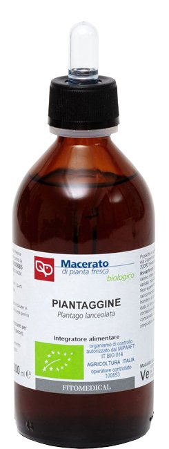 PIANTAGGINE TINTURA MADRE 200 ML BIO