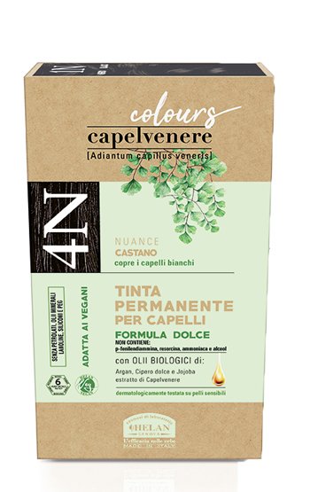 CAPELVENERE COLOURS TINTA CAPELLI 4N CASTANO